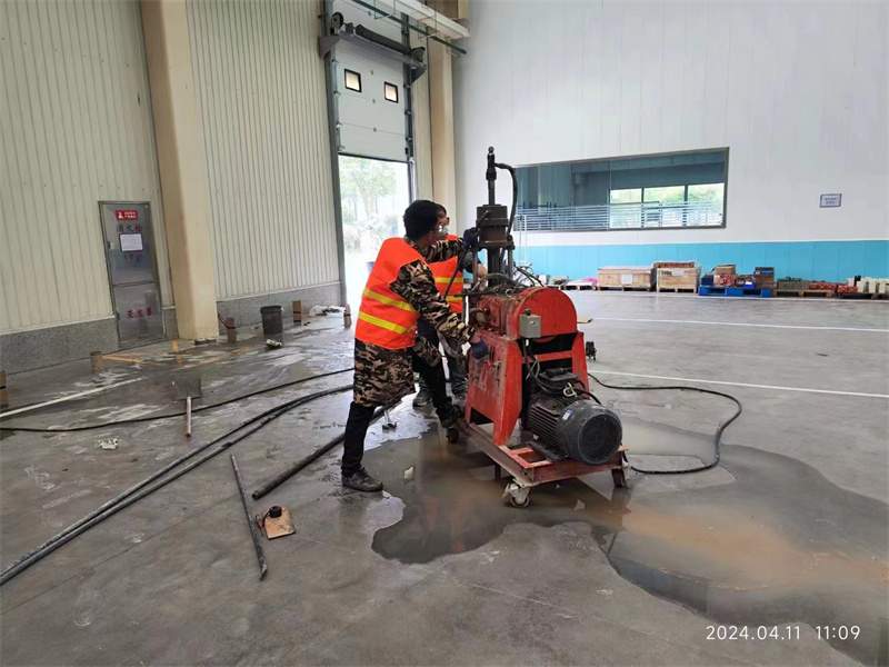 金昌厂房地面下沉塌陷注浆加固施工